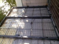 Вынос балконов по плите перекрытия в Киеве, Вынос парапета балкона Киев